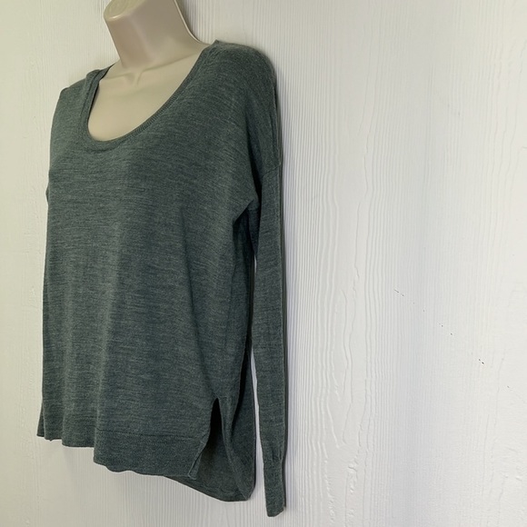 Madewell - Southstar Lightweight Merino Wool Pullover Light Green Sweater SZ XS - Picture 6 of 10